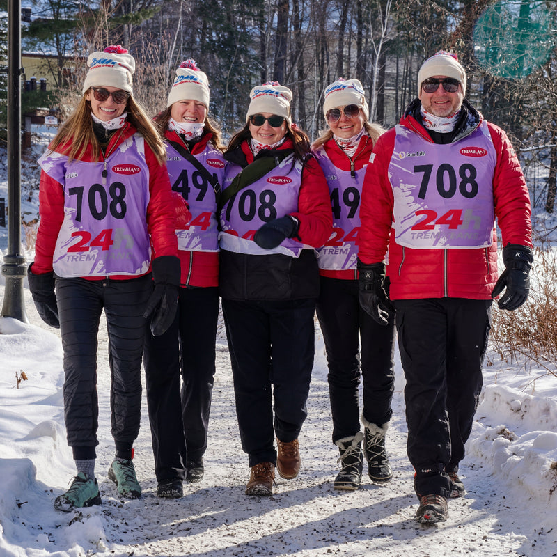 24 h tremblant avec veste sublimation