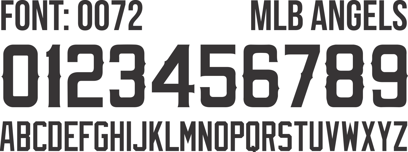 FONT MLB 0072