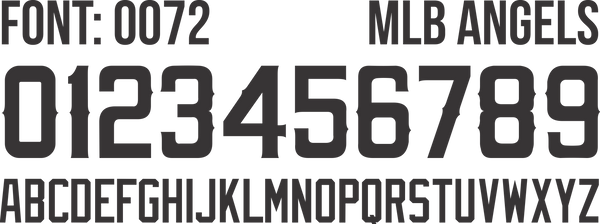 FONT MLB 0072