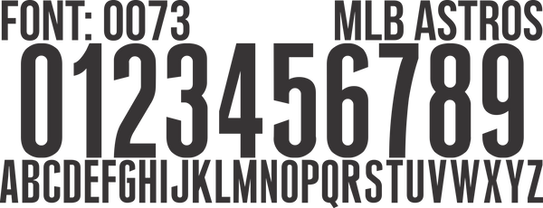 FONT MLB 0073