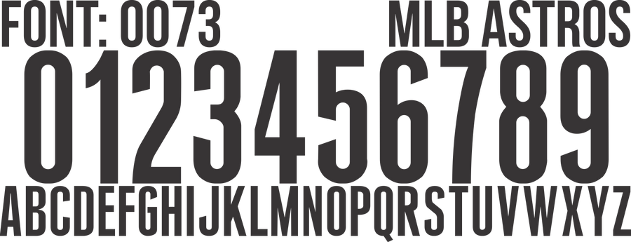 FONT MLB 0073