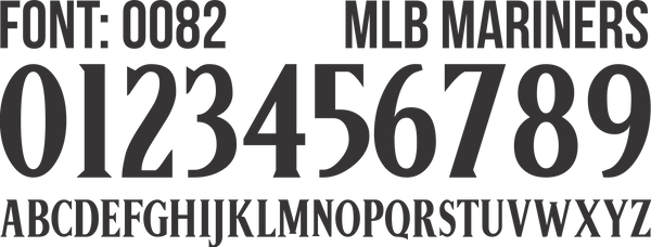FONT MLB 0082