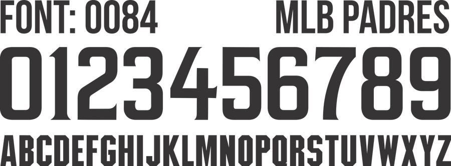 FONT MLB 0084