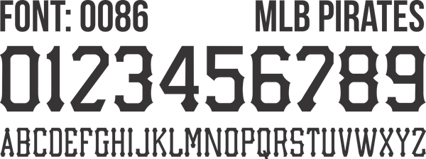FONT MLB 0086