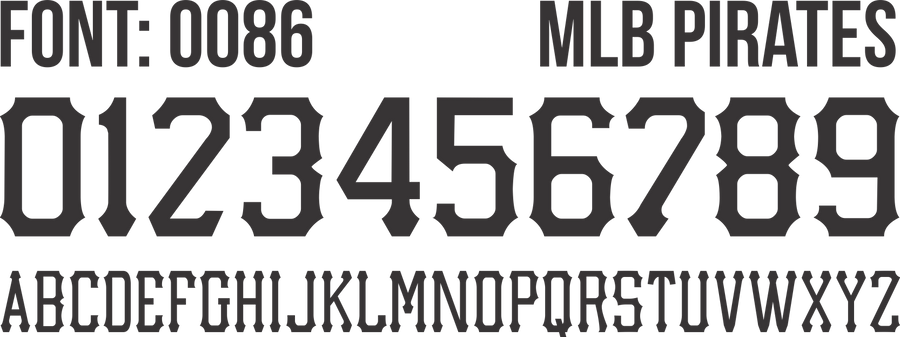 FONT MLB 0086