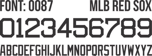 FONT MLB 0087