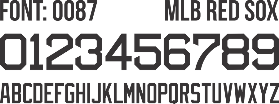 FONT MLB 0087