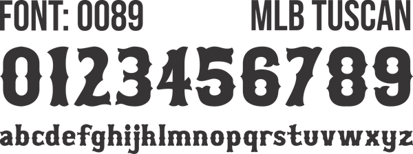 FONT MLB 0089