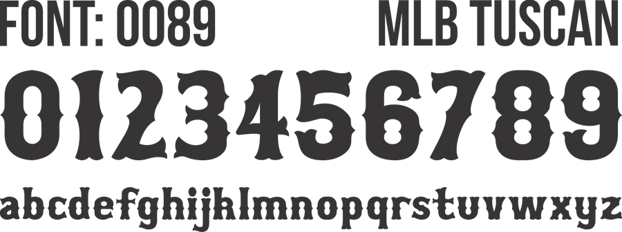 FONT MLB 0089