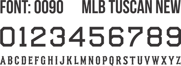 FONT MLB 0090
