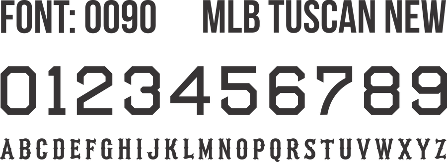 FONT MLB 0090