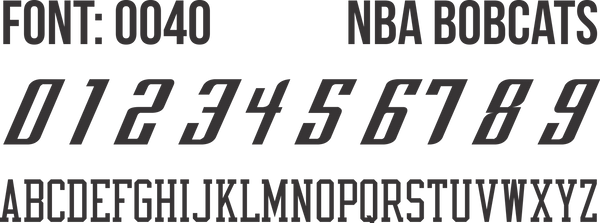 FONT NBA 0040