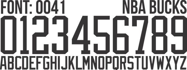 FONT NBA 0041