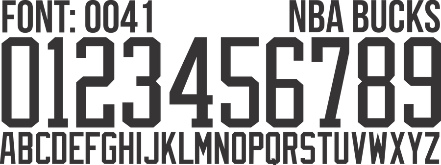 FONT NBA 0041