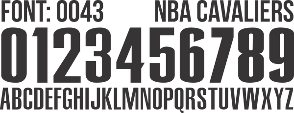 FONT NBA 0043