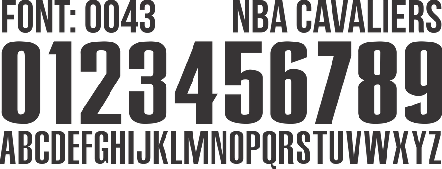 FONT NBA 0043