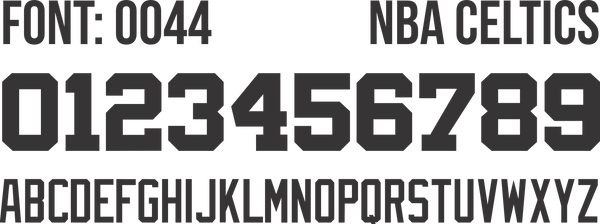 FONT NBA 0044