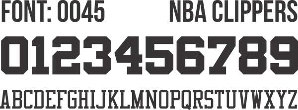 FONT NBA 0045