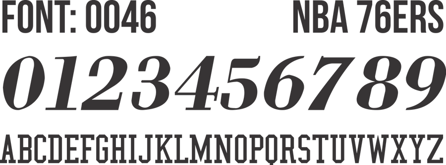 FONT NBA 0046