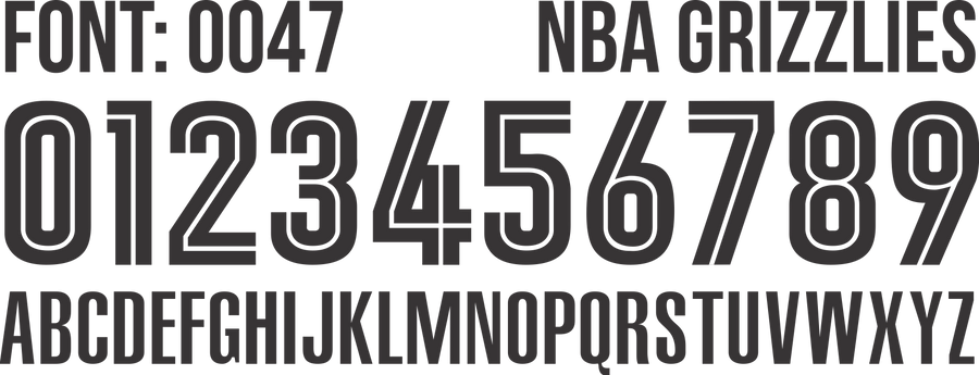 FONT NBA 0047