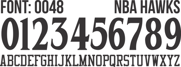 FONT NBA 0048