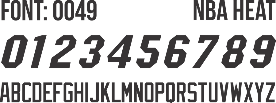 FONT NBA 0049