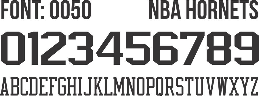 FONT NBA 0050