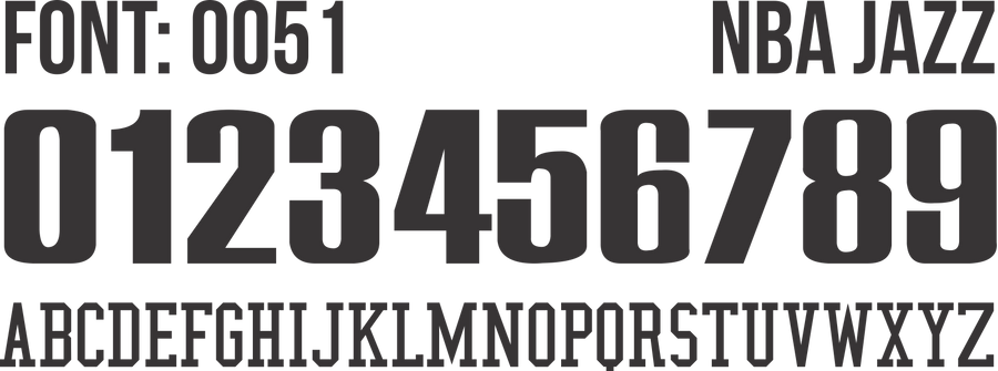 FONT NBA 0051