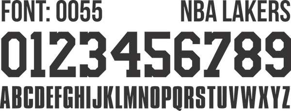 FONT NBA 0055