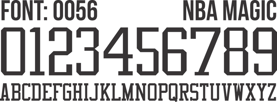 FONT NBA 0056