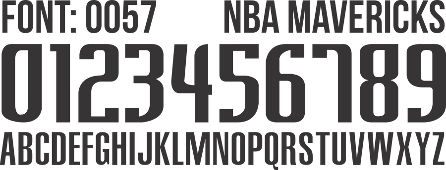FONT NBA 0057