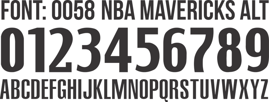 FONT NBA 0058