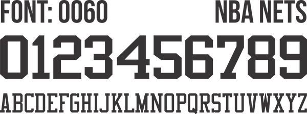 FONT NBA 0060