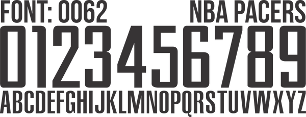 FONT NBA 0062