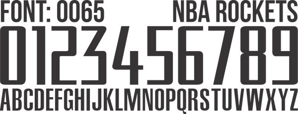 FONT NBA 0065