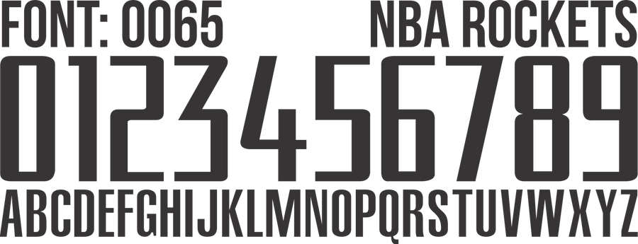 FONT NBA 0065