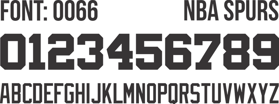 FONT NBA 0066