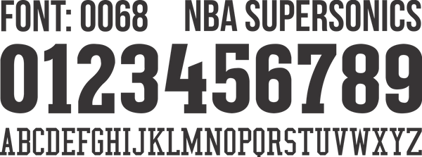 FONT NBA 0068