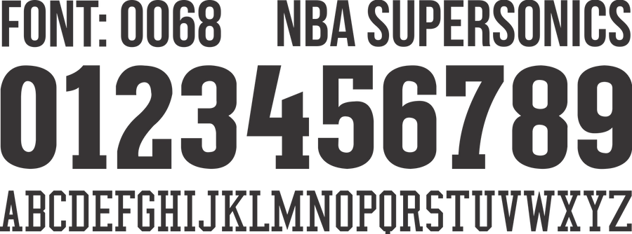 FONT NBA 0068