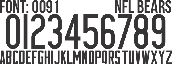 FONT NFL 0091
