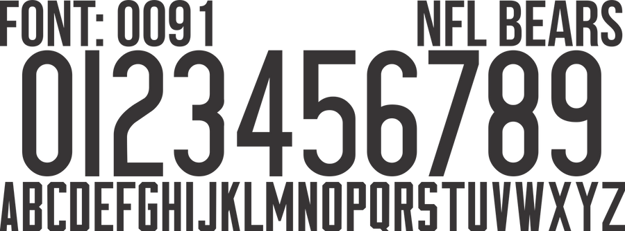 FONT NFL 0091