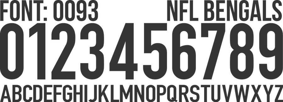 FONT NFL 0093