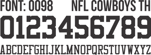 FONT NFL 0098