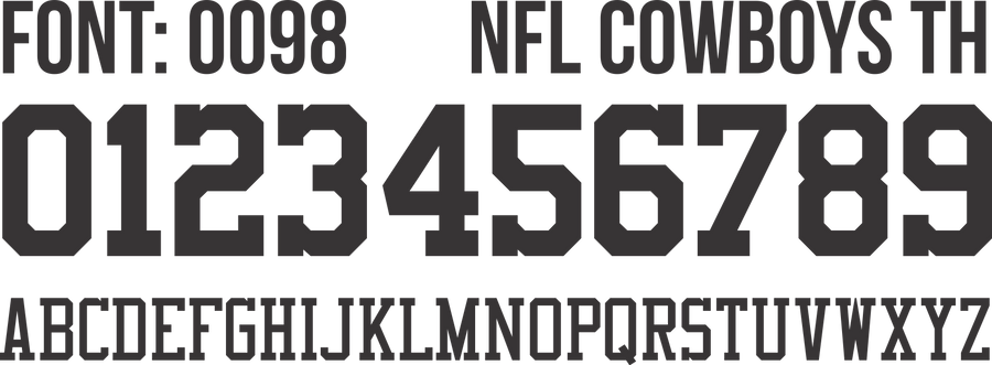 FONT NFL 0098