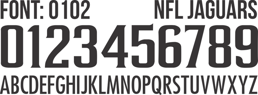 FONT NFL 0102