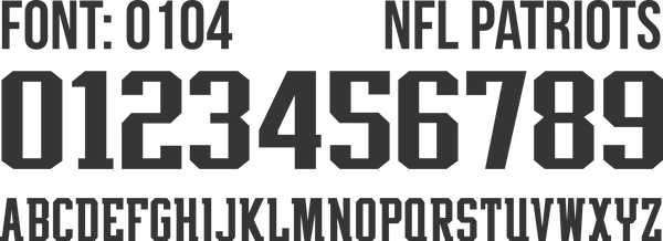 FONT NFL 0104