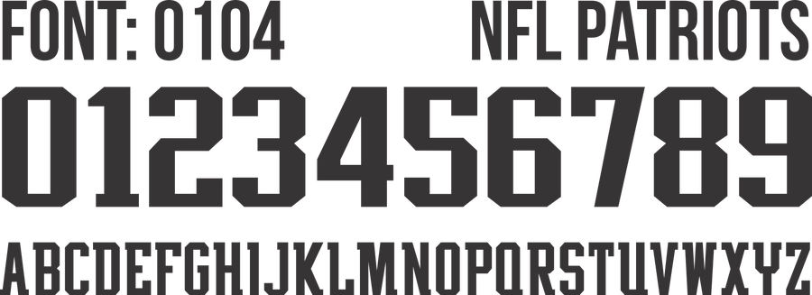 FONT NFL 0104