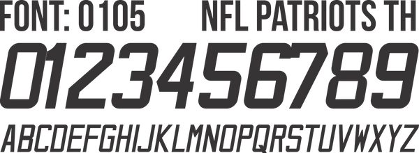 FONT NFL 0105