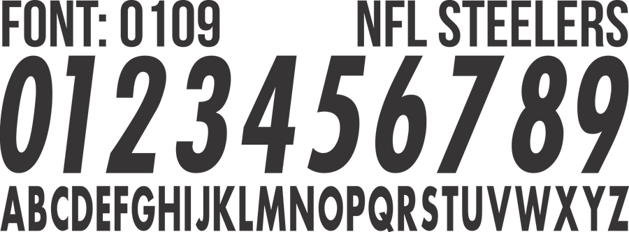 FONT NFL 0109