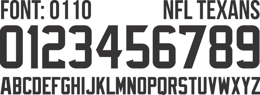 FONT NFL 0110